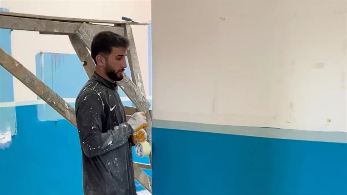 Öğrencilerden Ortaokul\'a Destek