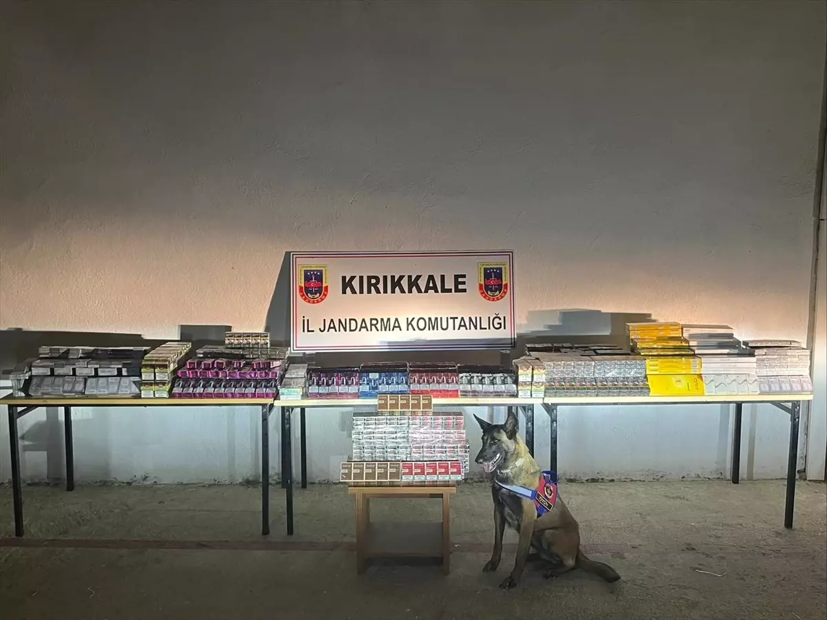Kırıkkale\'de Kaçak Sigara Operasyonu
