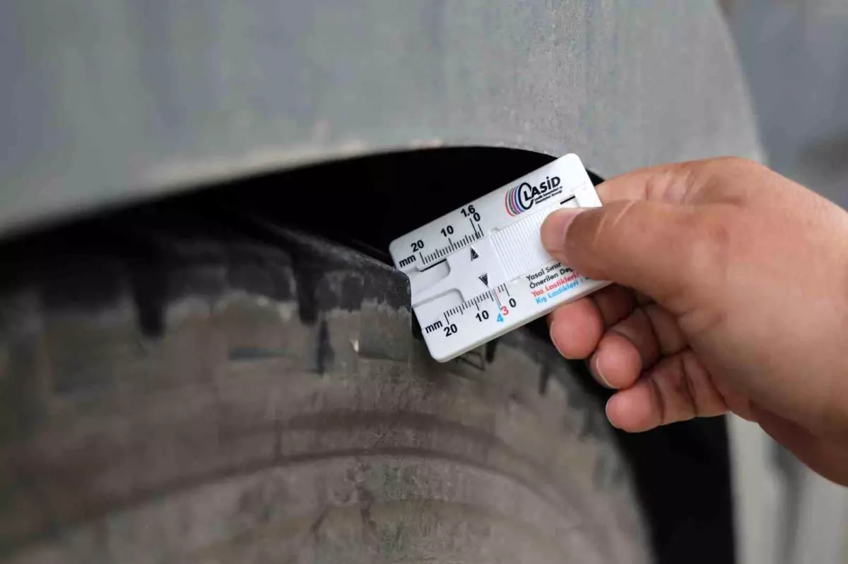 Elazığ’da Kış Lastiği Denetimi: 5 Bin Lira Ceza