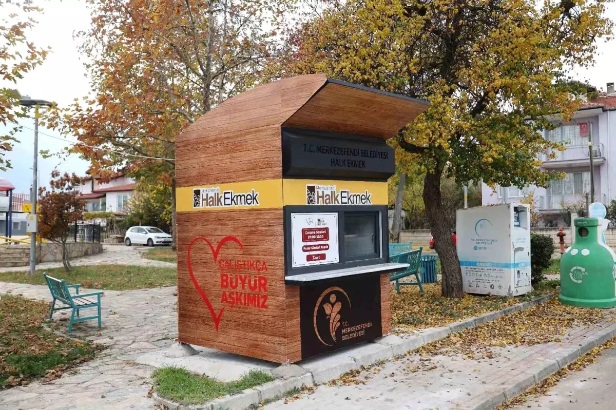 Merkezefendi\'de 30. Halk Ekmek Büfesi Açıldı