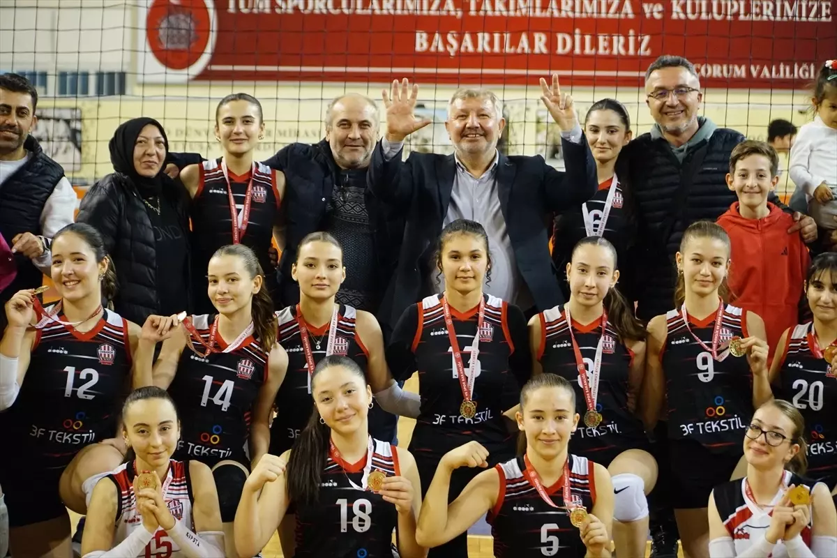 Osmancık Belediyespor 8. Kez Şampiyon