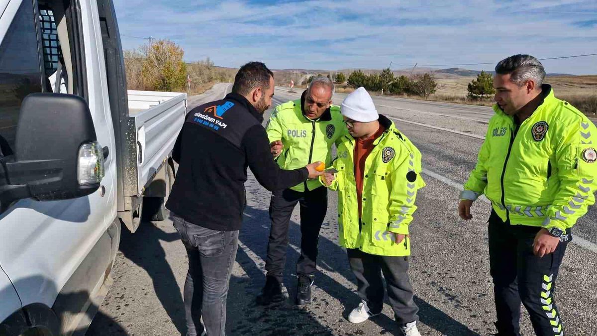 Özel Öğrencilerden Trafik Denetimi