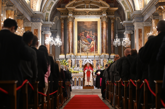 Papa 14. Leo İstanbul'da! İlk durağı bakın neresi oldu