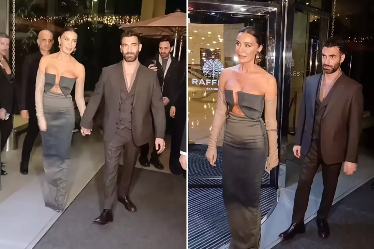 Sıla\'nın iddialı elbisesi ve yürüyüşü lansmana damga vurdu