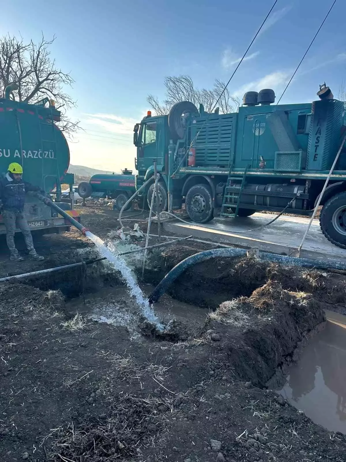 Develi\'de Tarımsal Sulama İçin Sondaj Kuyusu Hazırlıkları Tamamlandı