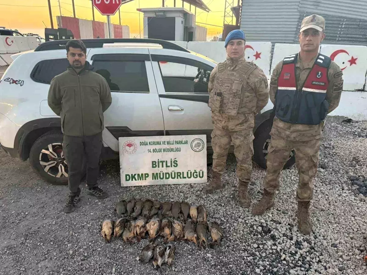 Bitlis\'te Kota Aşımı Yapan Avcılara Ceza