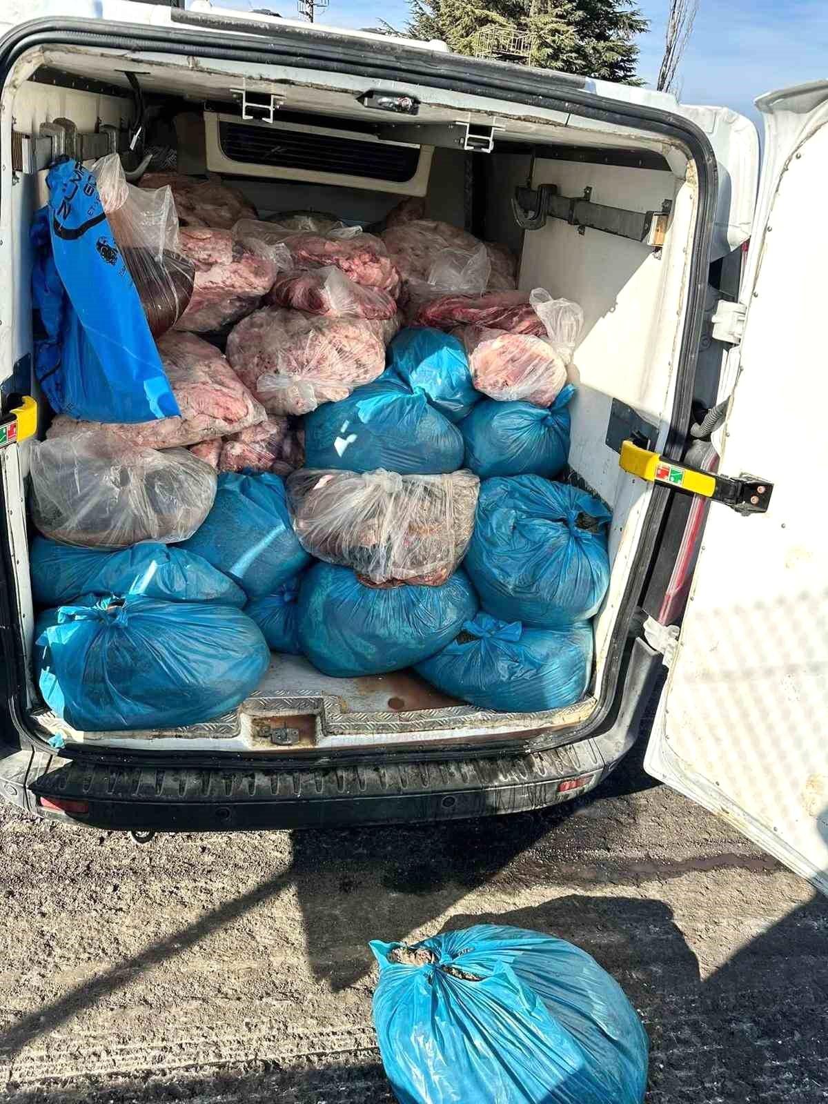 Tekirdağ\'da Kaçak Sakatat Operasyonu