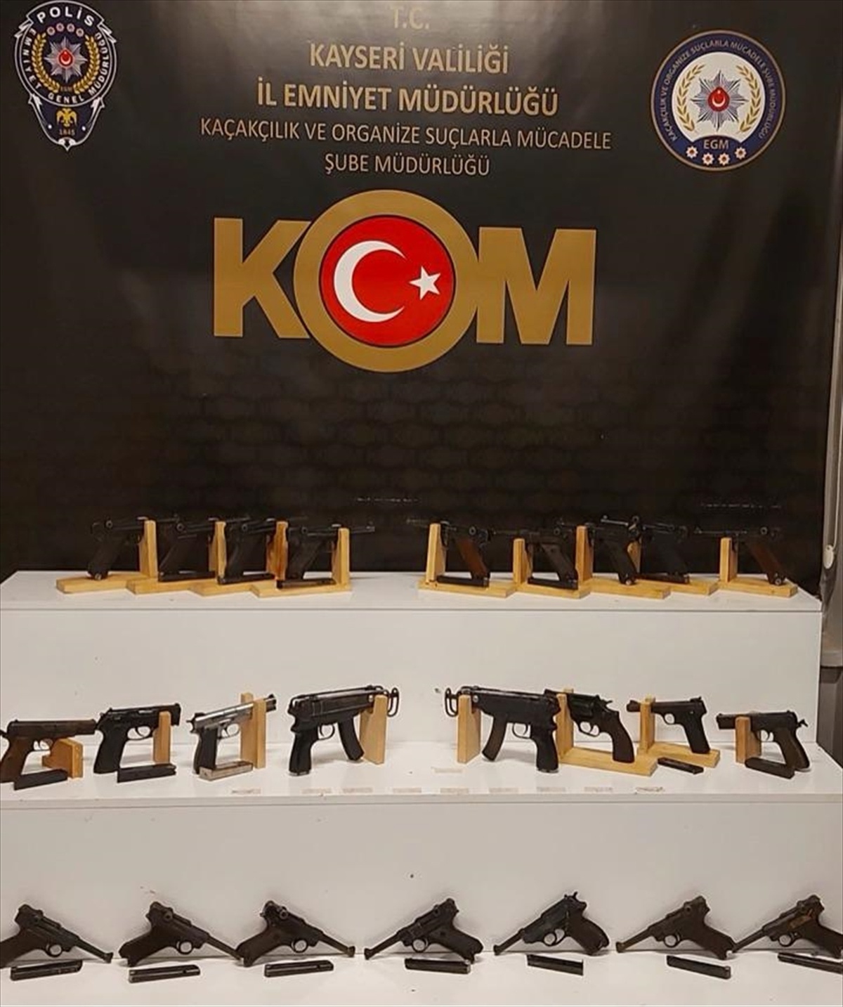 Kayseri\'de Yasa Dışı Silah Ticareti Operasyonu