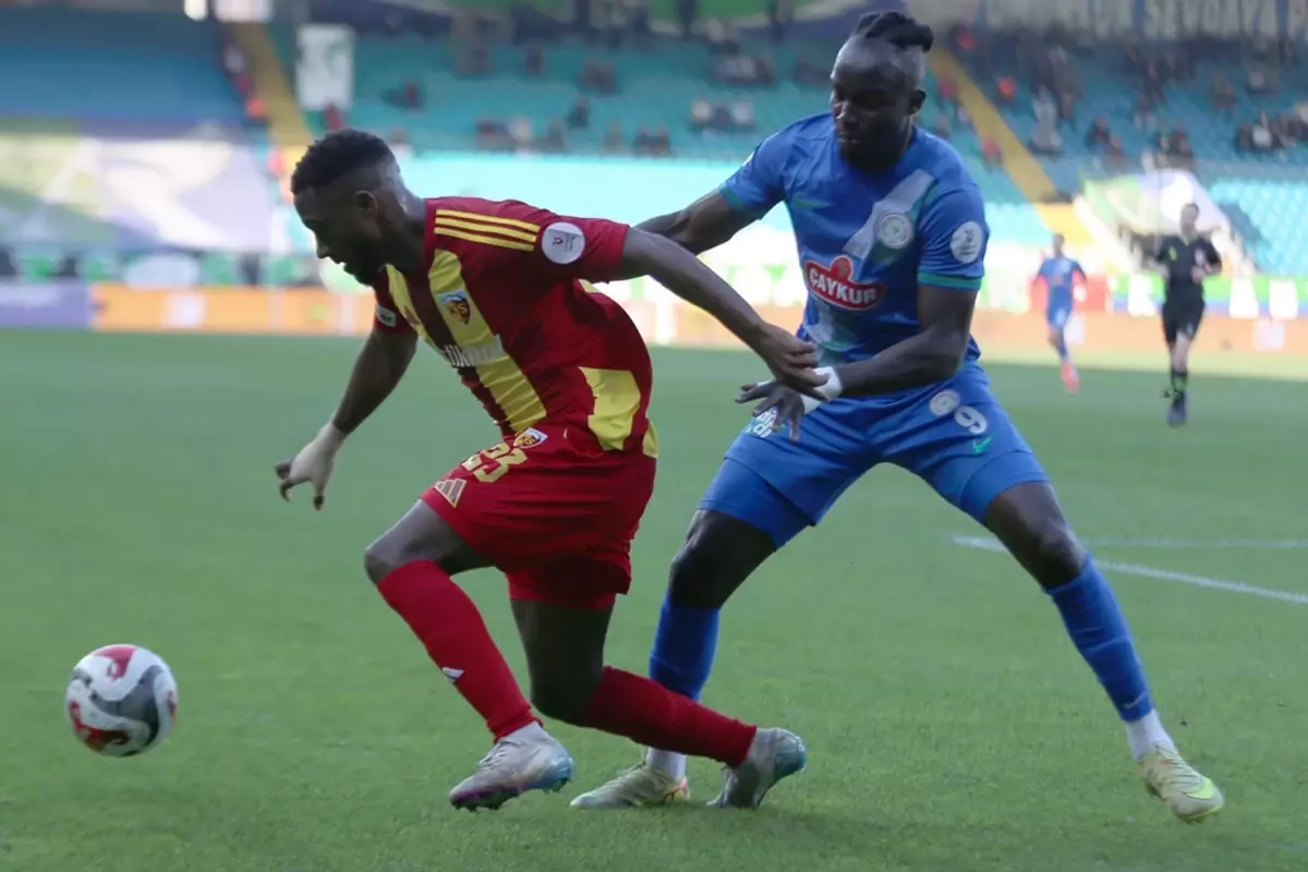 Kayserispor\'dan Rize\'de kritik galibiyet