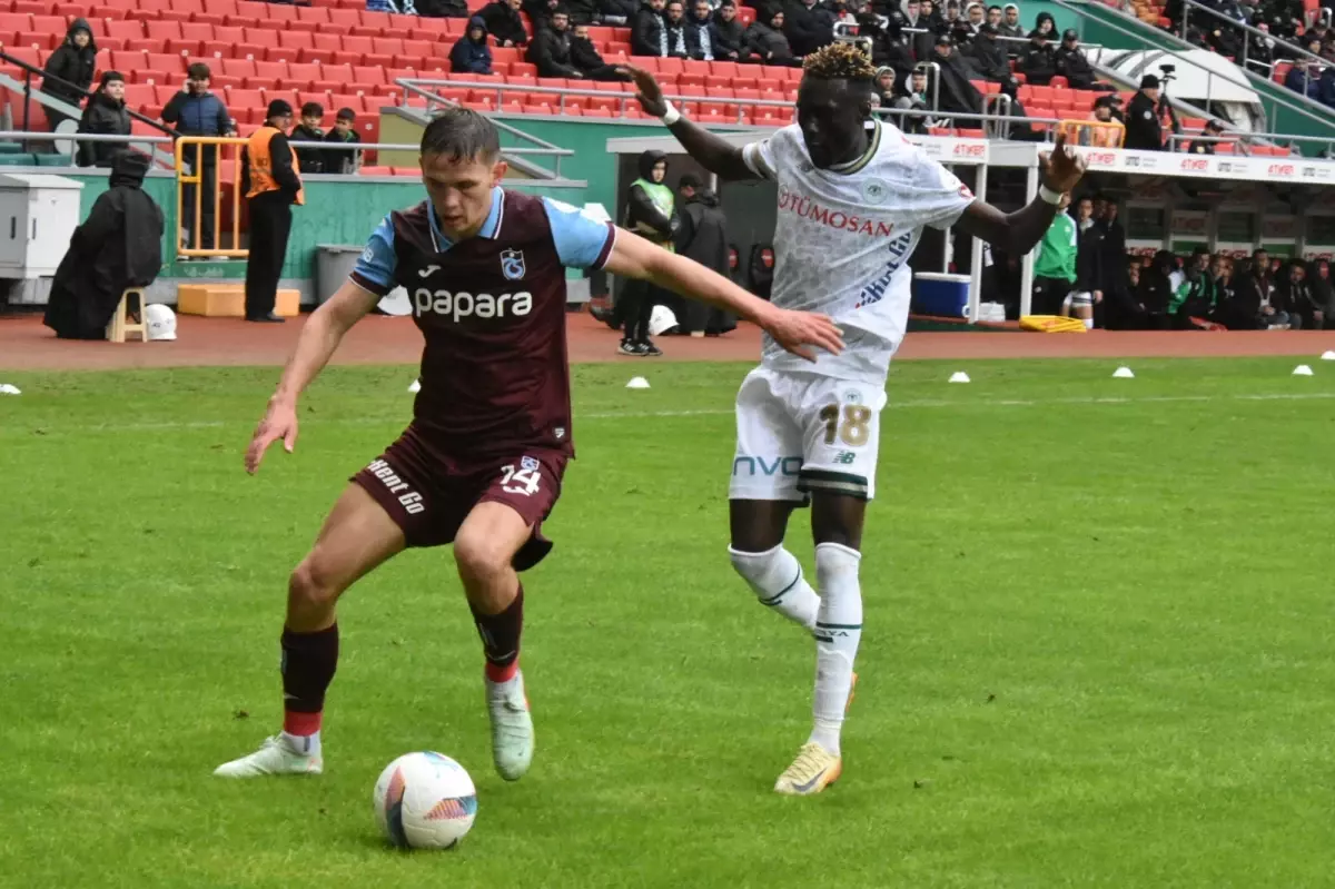 Trabzonspor - Konyaspor Rekabeti Devam Ediyor
