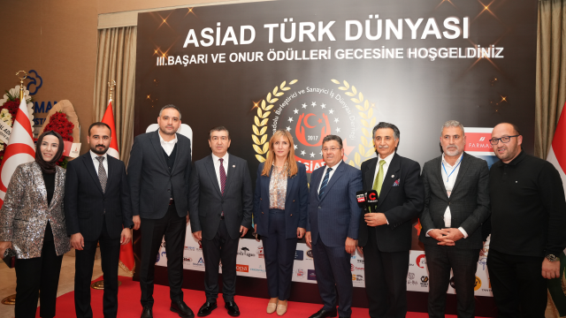 ASİAD Türk Dünyası Başarı Ödülleri sahiplerini buldu