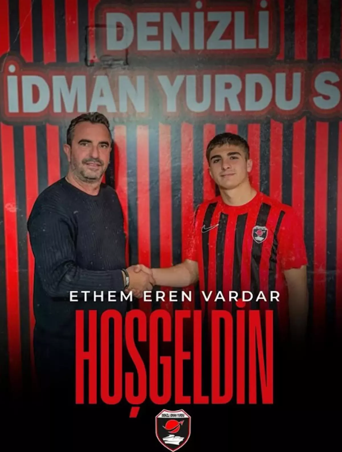 Denizli İdman Yurdu, Ethem Eren Vardar\'ı Kadrosuna Kattı