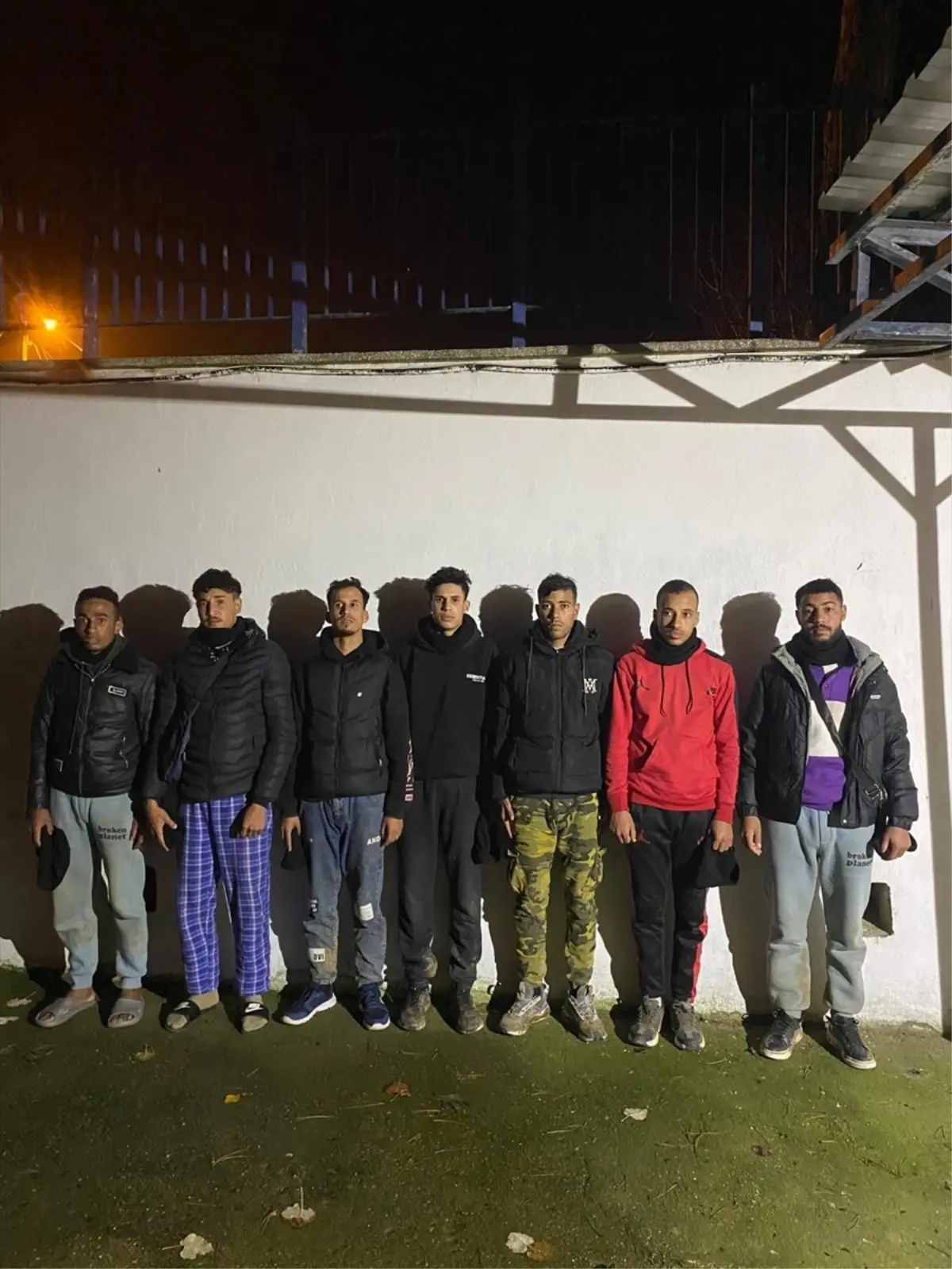 Edirne\'de 9 Düzensiz Göçmen Yakalandı