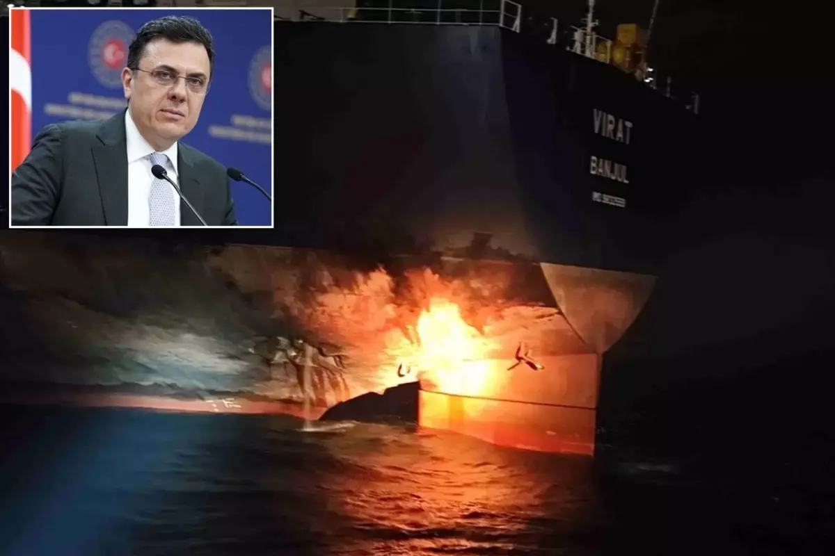 Dışişleri Bakanlığı: Karadeniz\'deki Ticari Tankerlere Yönelik Saldırıları Endişeyle Karşılıyoruz