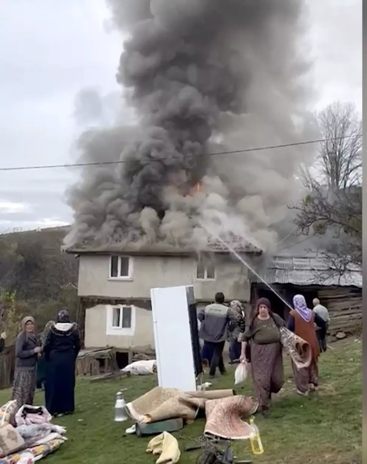 Kastamonu\'da Ev Yangını Kontrol Altına Alındı