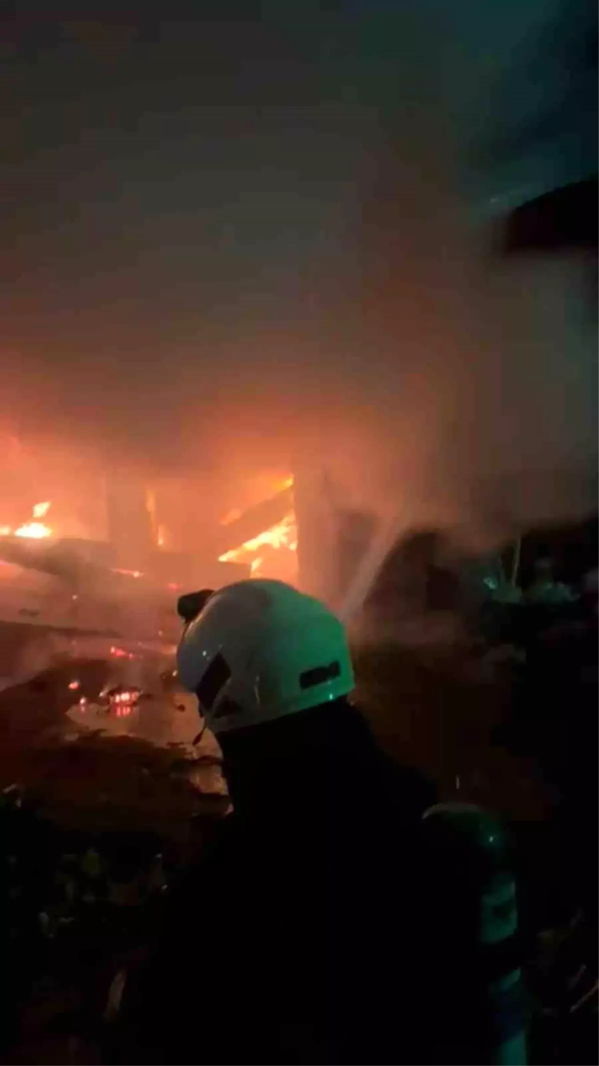 Rize\'de Yangın Paniğe Neden Oldu