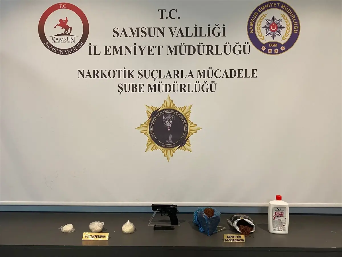 Samsun\'da Uyuşturucu Operasyonu: 1 Gözaltı