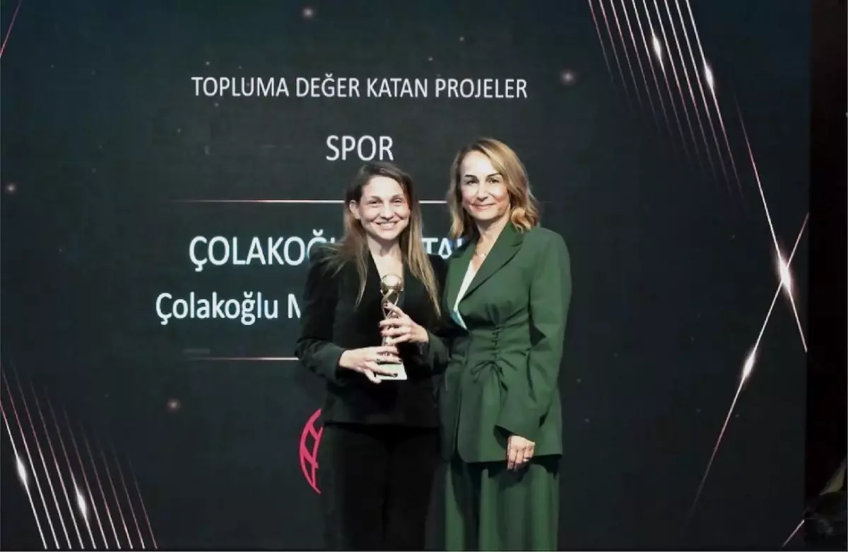 Çolakoğlu Metalurji\'ye Toplumsal Fayda Ödülü