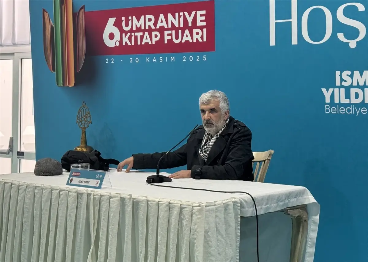 Ahmet Turgut Ümraniye Fuarı\'nda Kudüs\'ü Anlattı