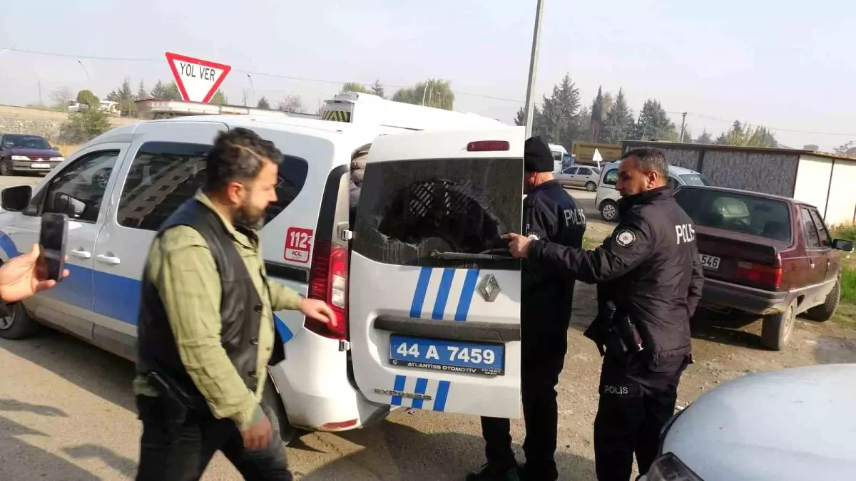 Malatya\'da film sahnelerini aratmayan kovalamaca