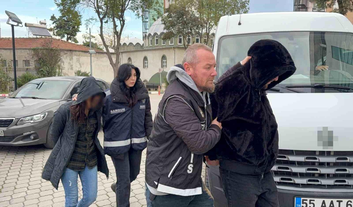 Samsun\'da Uyuşturucu Operasyonları: 2 Gözaltı