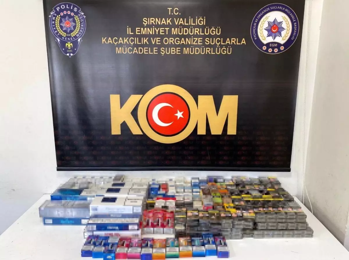 Şırnak\'ta Kaçakçılığa Büyük Darbe