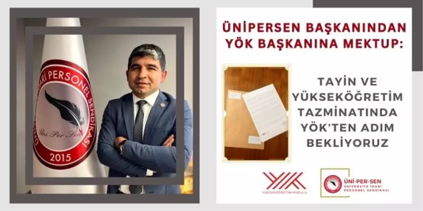 İdari Personelden YÖK\'e Mektup