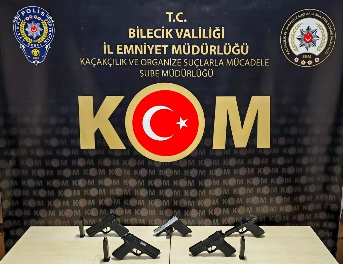 Bilecik\'te Silah Kaçakçılığı Operasyonu