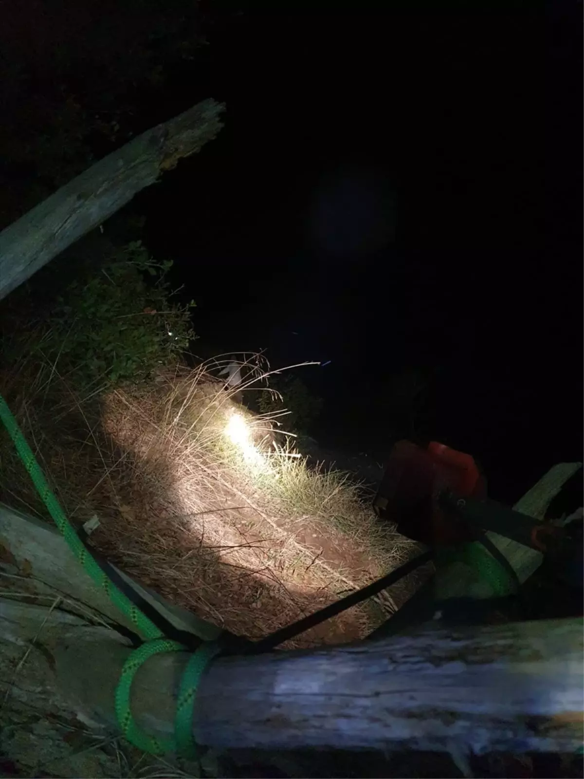 Bursa\'da Ormanlık Alanda Mahsur Kalan Kişi Kurtarıldı