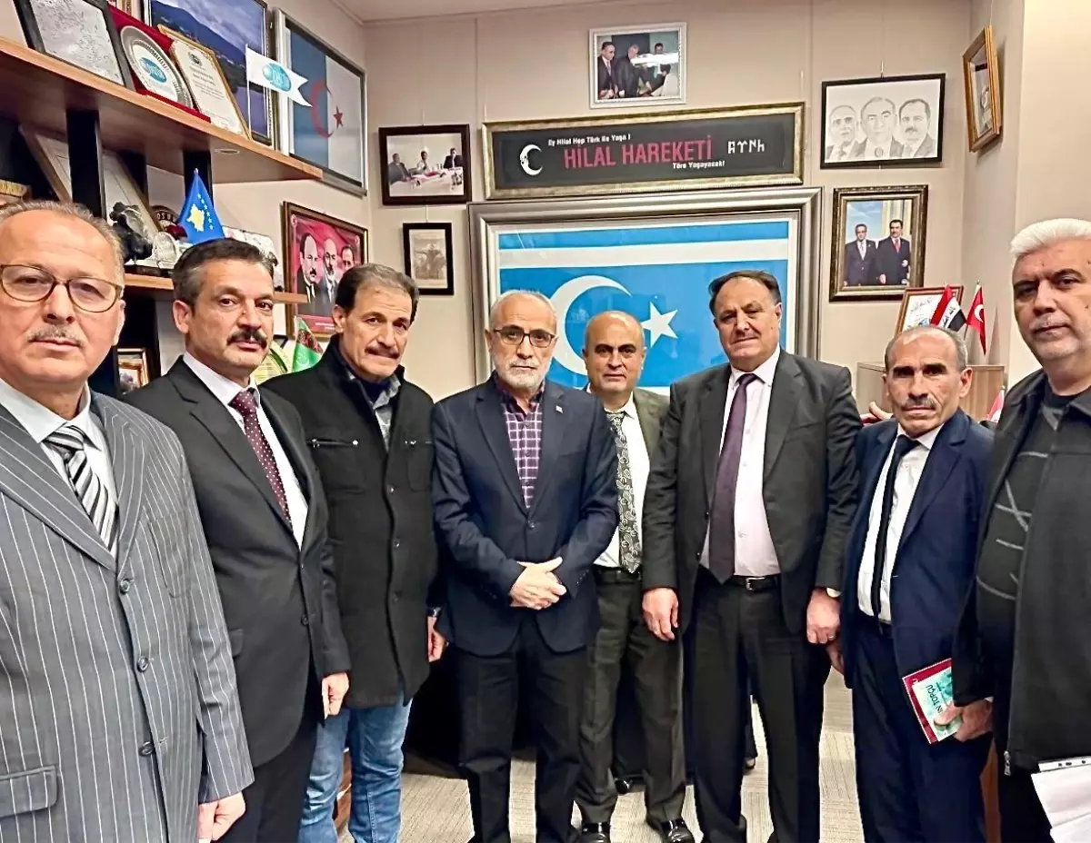 Yalçın Topçu, Suriye Türkmen heyetini kabul etti