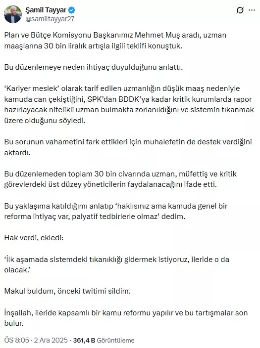 Düzenleme komisyondan geçti! Kamudaki üst düzey memurlara 30 bin lira seyyanen zam Düzenleme komisyondan geçti! Kamudaki üst düzey memurlara 30 bin lira seyyanen zam