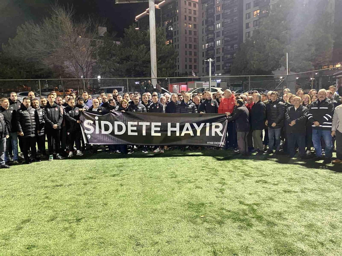 Eskişehir\'de Hakem Saldırısına Tepki