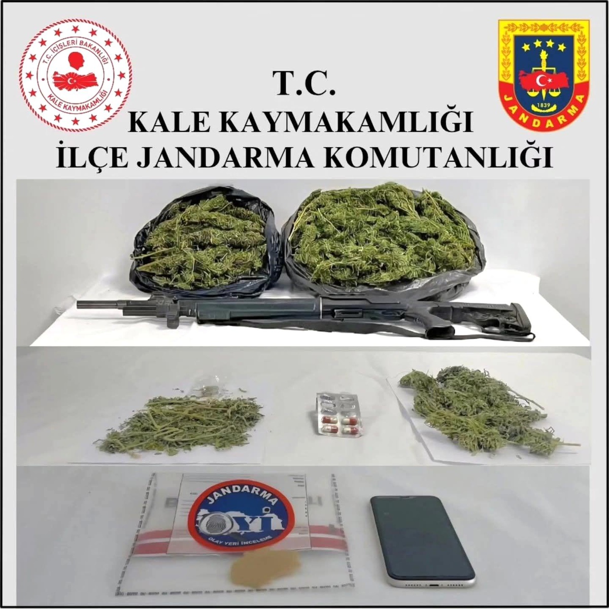 Denizli\'de Uyuşturucu Operasyonu: 5 Gözaltı, 1 Tutuklama