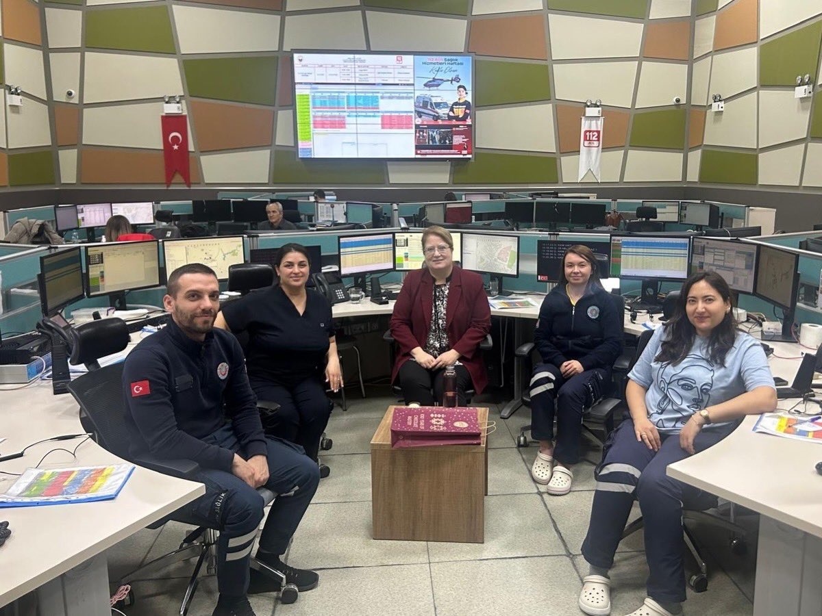 Kırklareli Sağlık Müdürü\'nden 112 Ziyareti