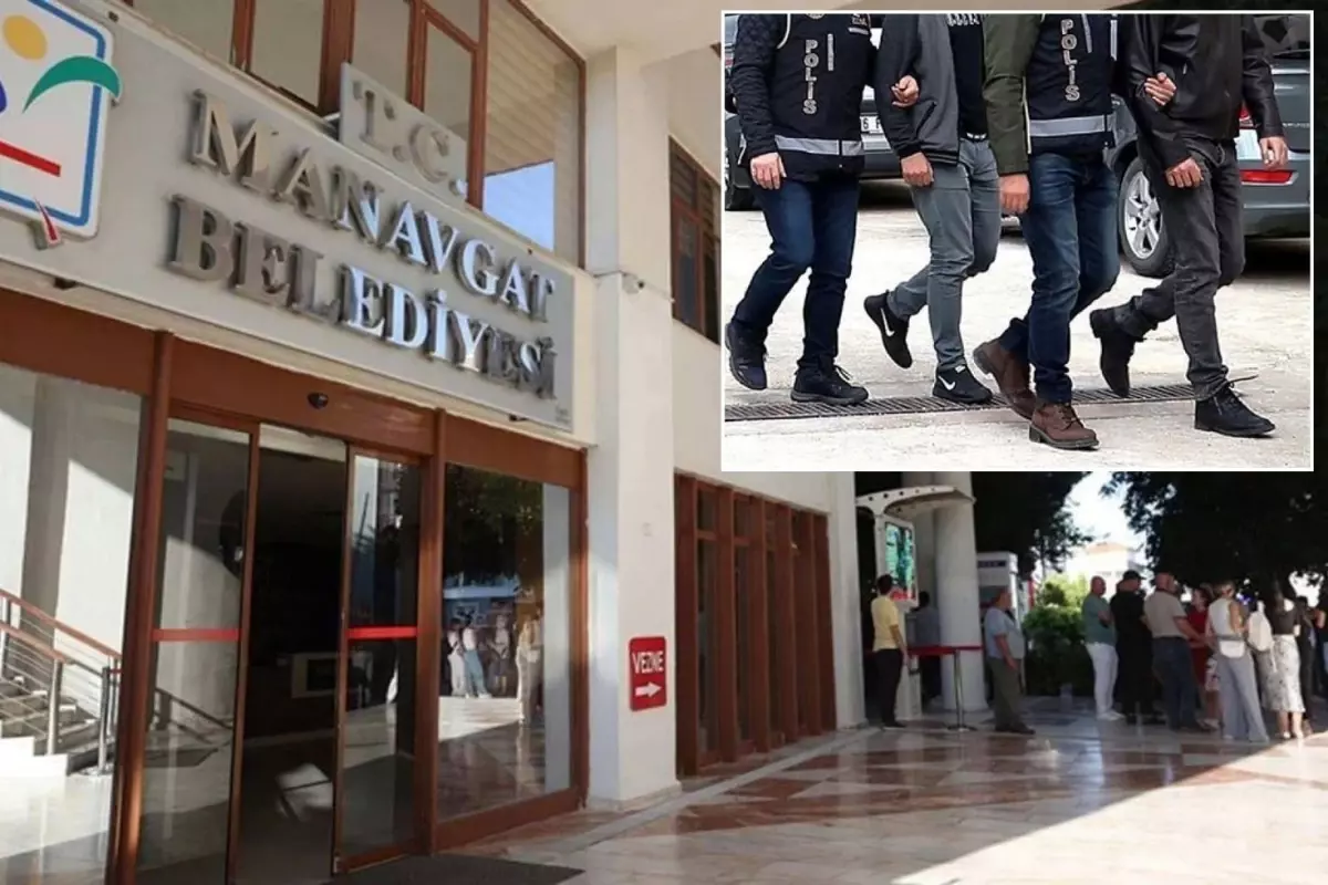 Manavgat Belediyesine yönelik soruşturmada 19 gözaltı daha
