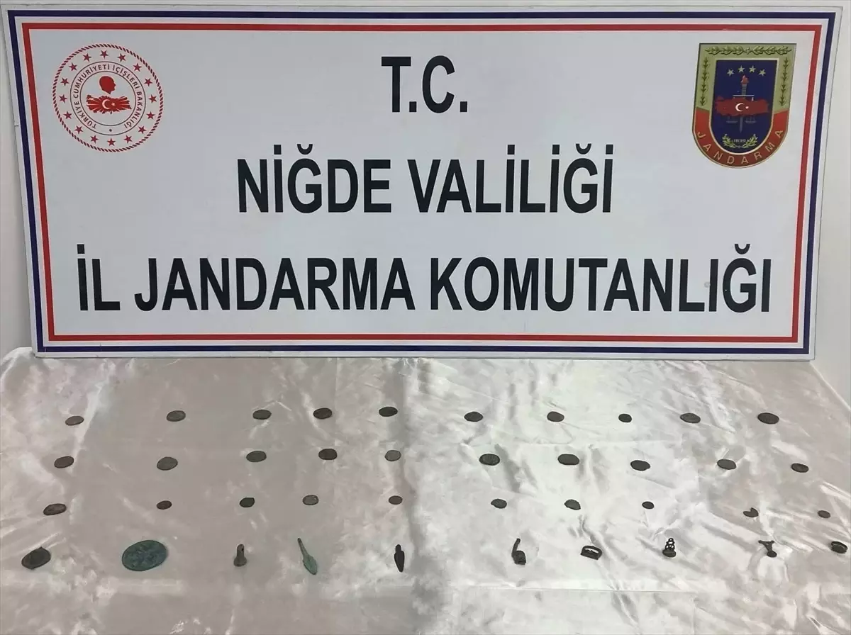 Niğde\'de Tarihi Eser Kaçakçılığı Operasyonu