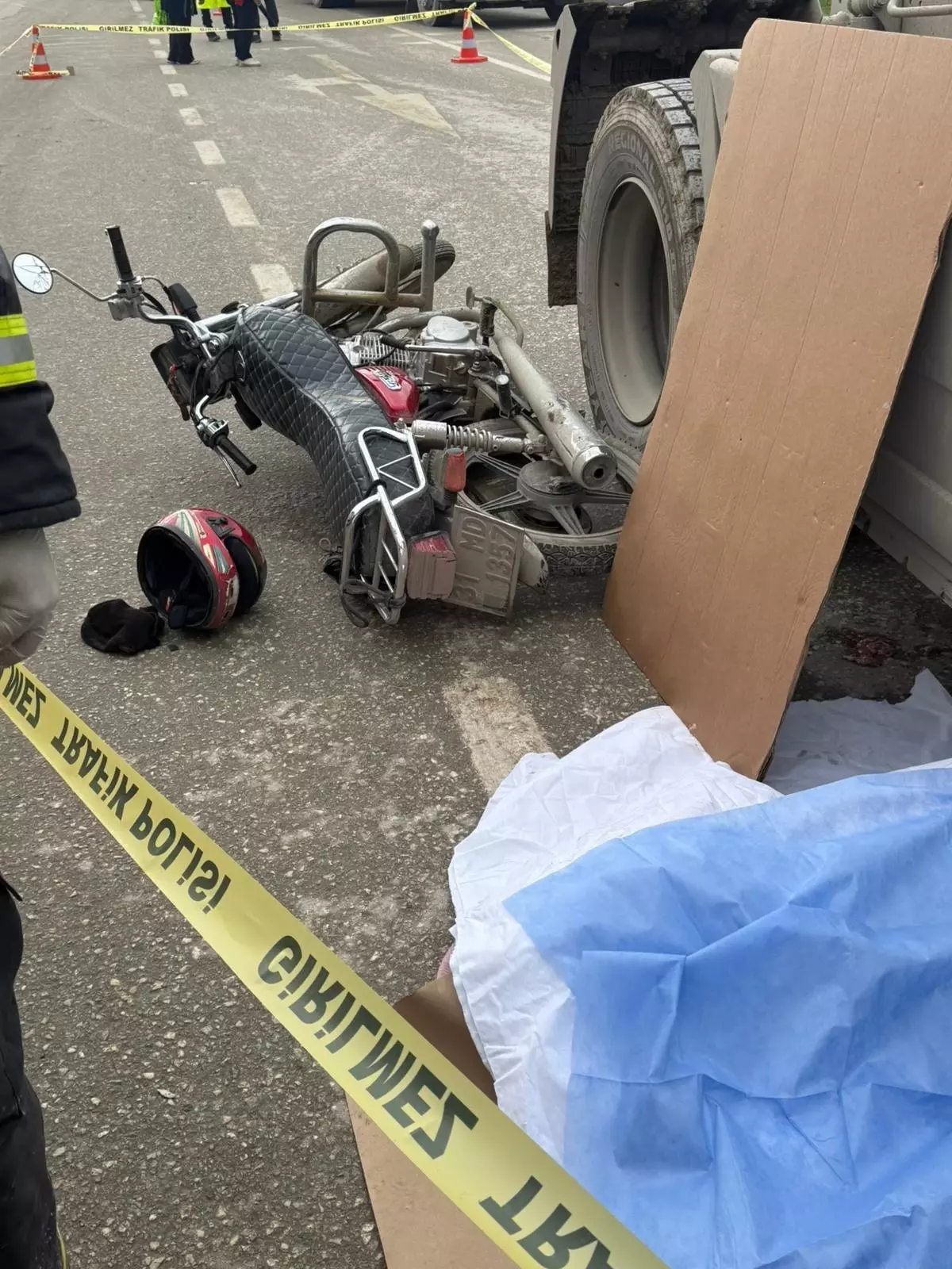 Hatay\'da motosiklet kazası: Anne ve bebek hayatını kaybetti