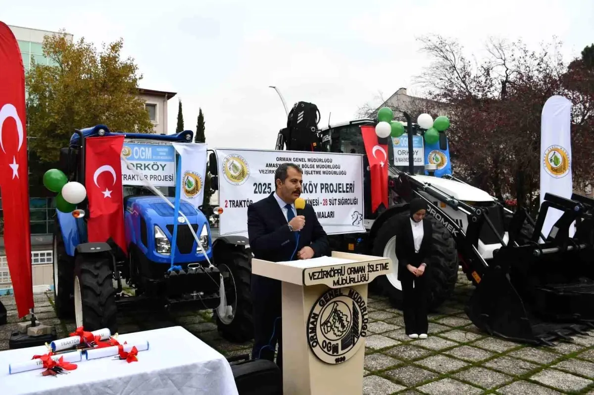 Vezirköprü\'de orman köylüsüne destek