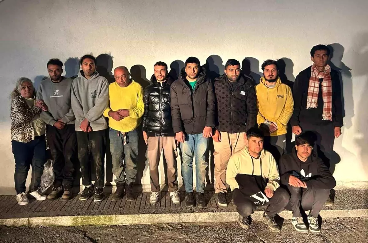Edirne\'de 32 Kaçak Göçmen Yakalandı