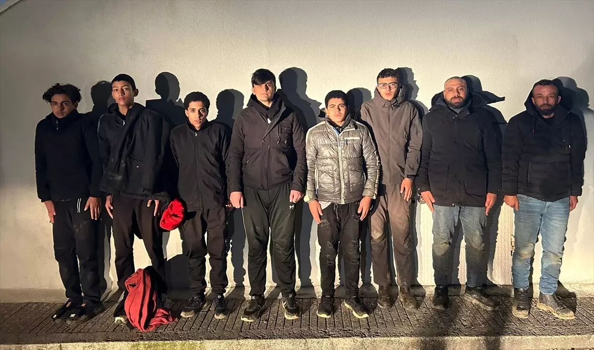 Edirne ve Kırklareli\'nde 36 Düzensiz Göçmen Yakalandı