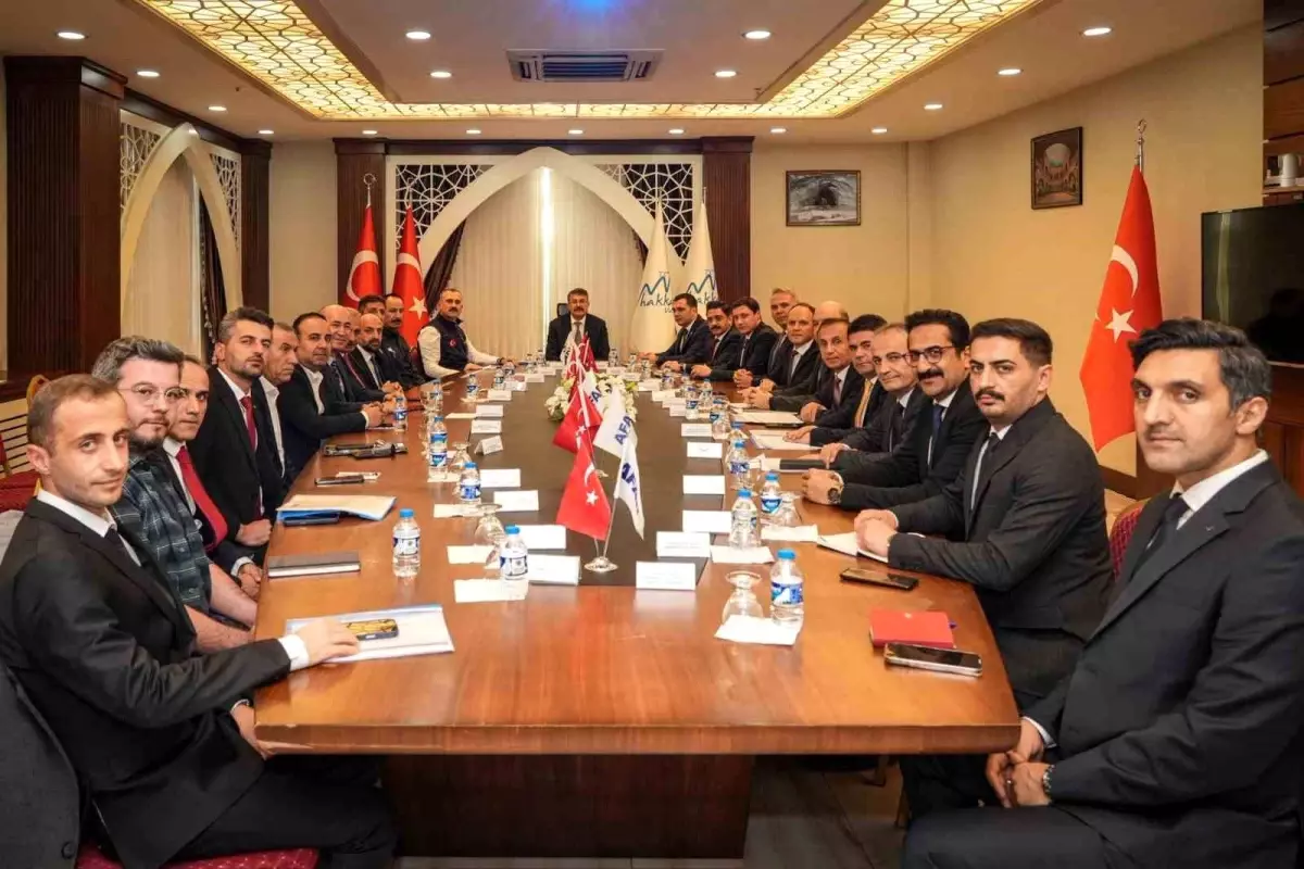 Hakkari\'de Afet Risk Azaltma Toplantısı