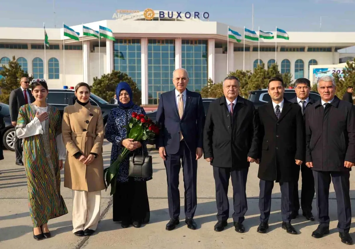 Kurtulmuş Özbekistan\'da Resmi Ziyaret Gerçekleştiriyor