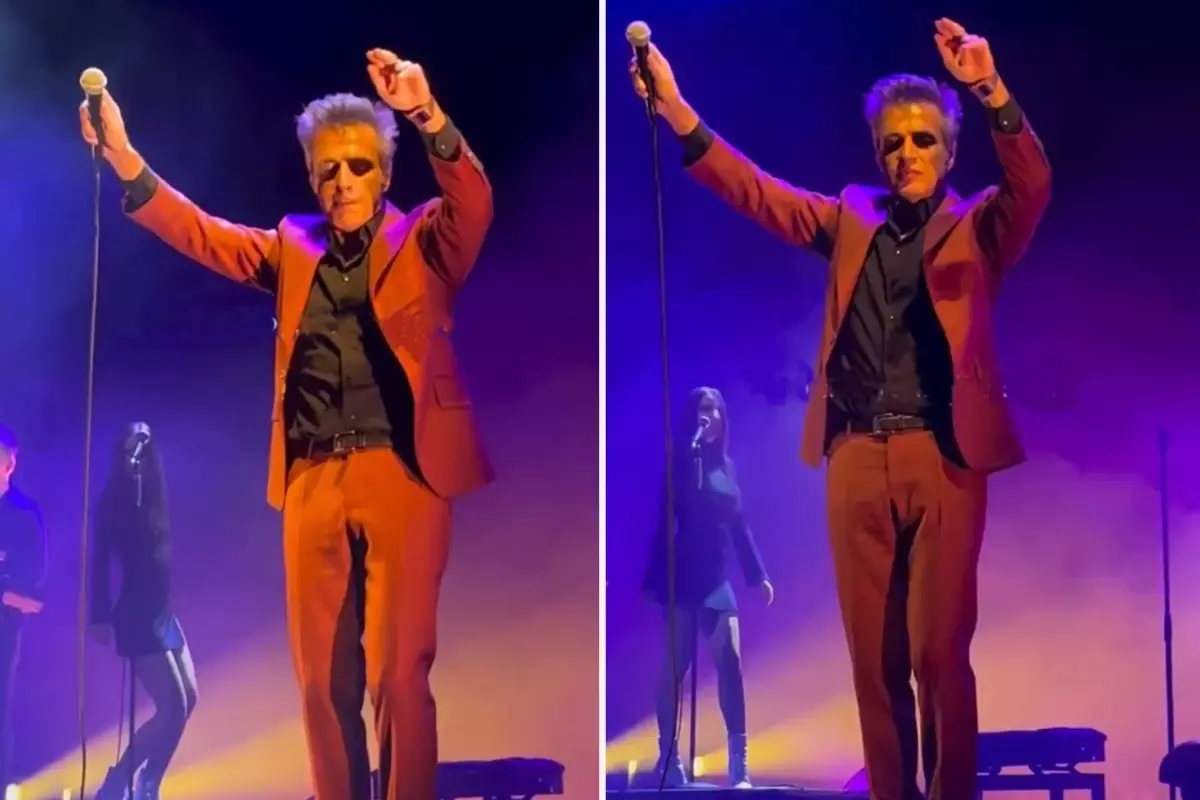 Teoman sahnede kendinden geçti