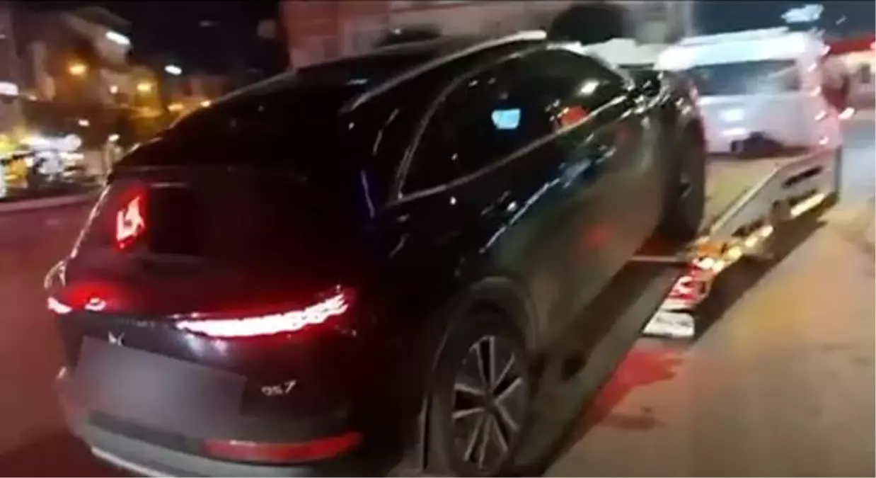 Yalova\'da çakarlı otomobil sürücüsüne 276 bin lira ceza