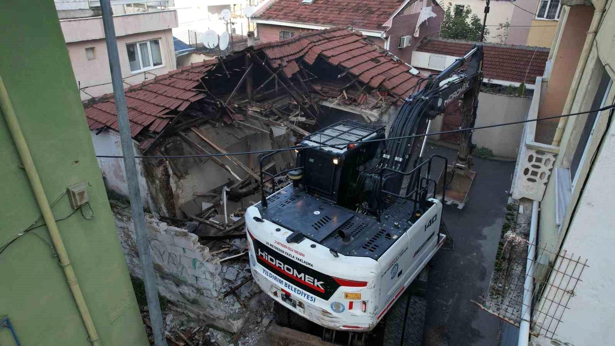 Yıldırım\'da metruk yapılara yer yok
