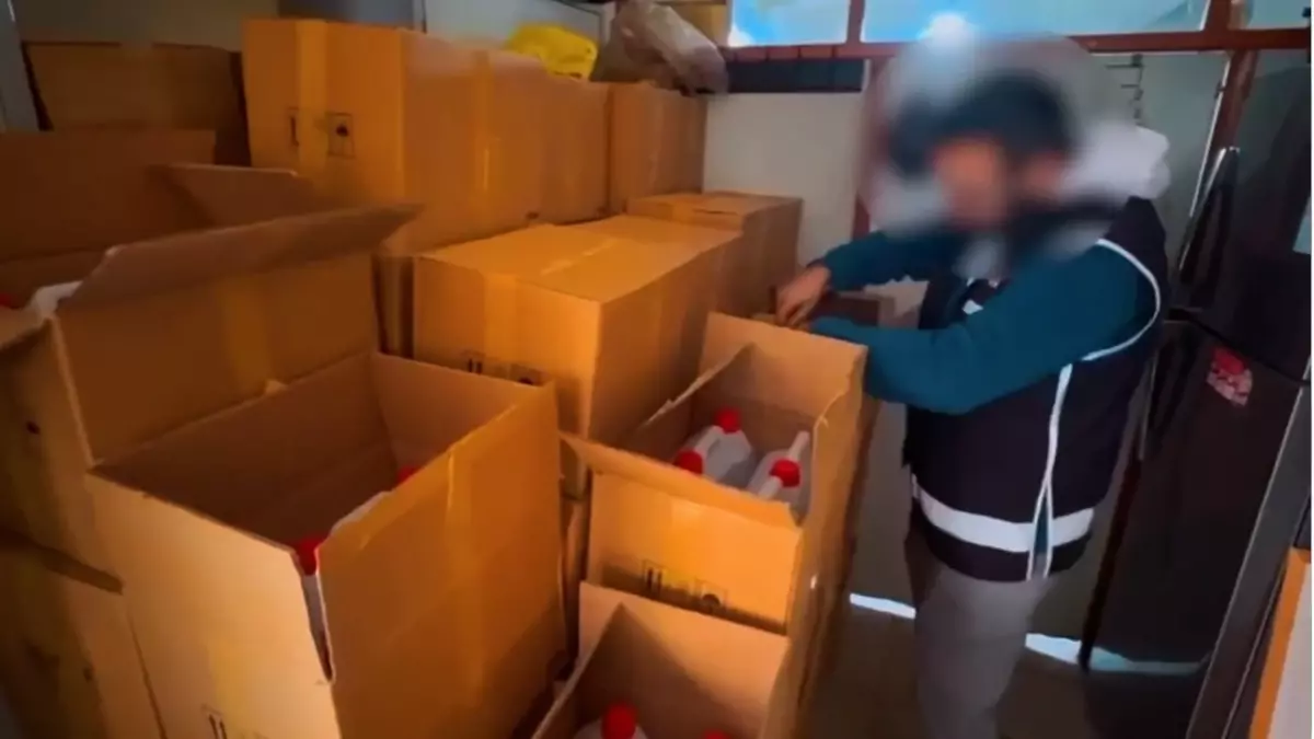 Kaçak Alkollü İçki Operasyonları