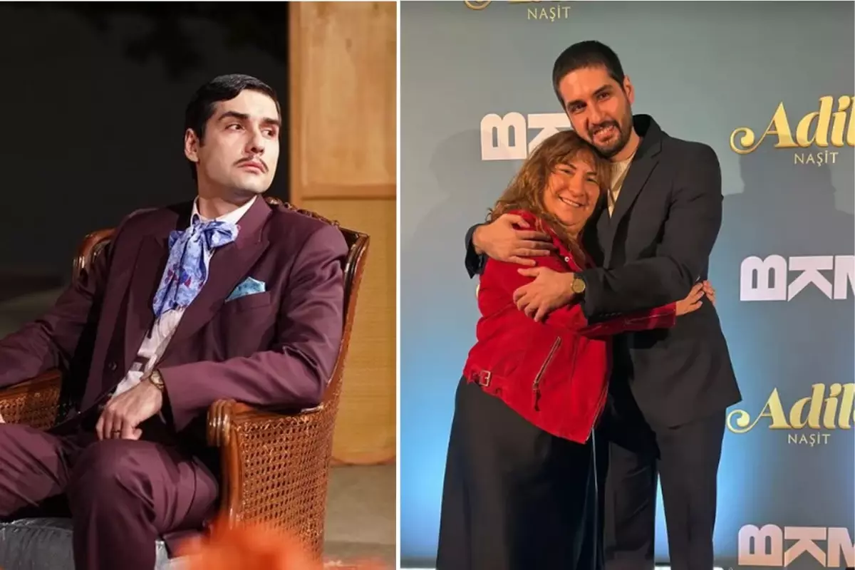 \'\'Adile\'\' galasında gözyaşları: Tarık Ündüz tiyatro efsanesi dedesini oynadı