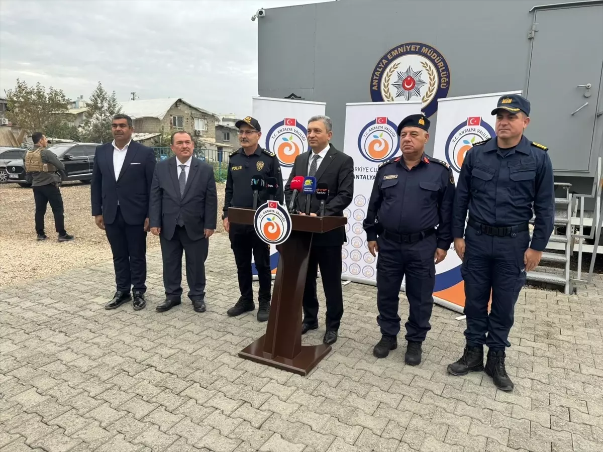 Antalya\'da Asayiş ve Güvenlik Toplantısı