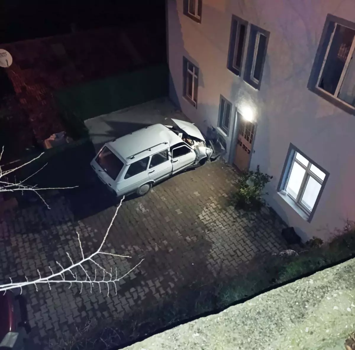 Hisarcık\'ta Kaza: Eşi Hayatını Kaybetti