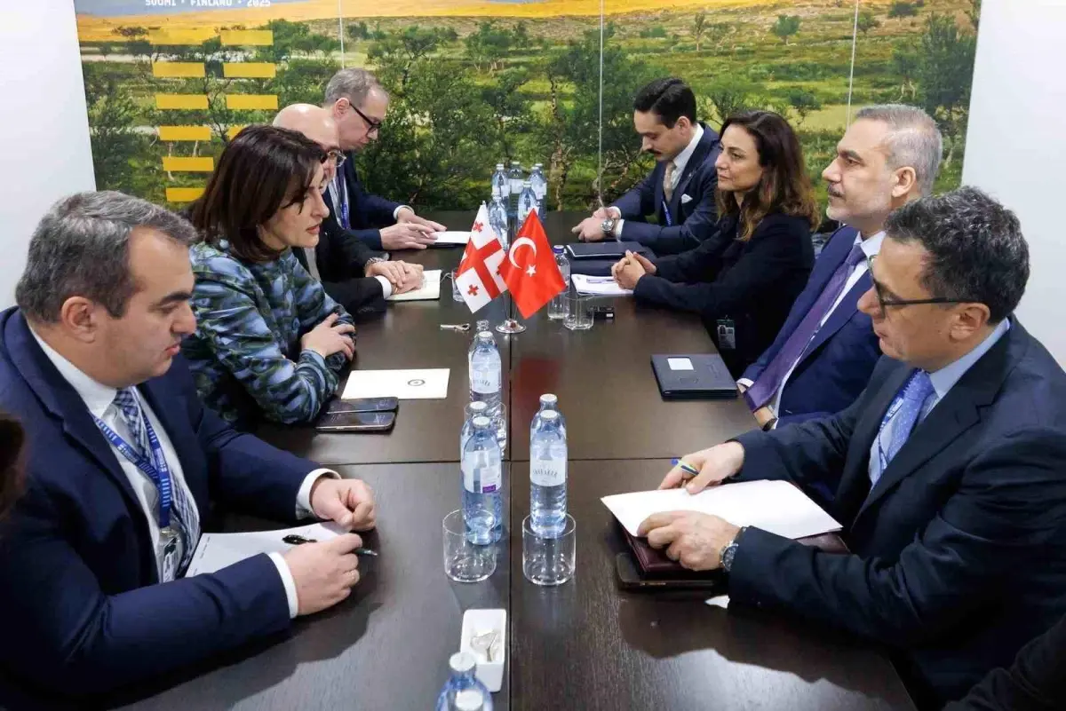 Fidan ve Botchorishvili Viyana\'da Görüştü